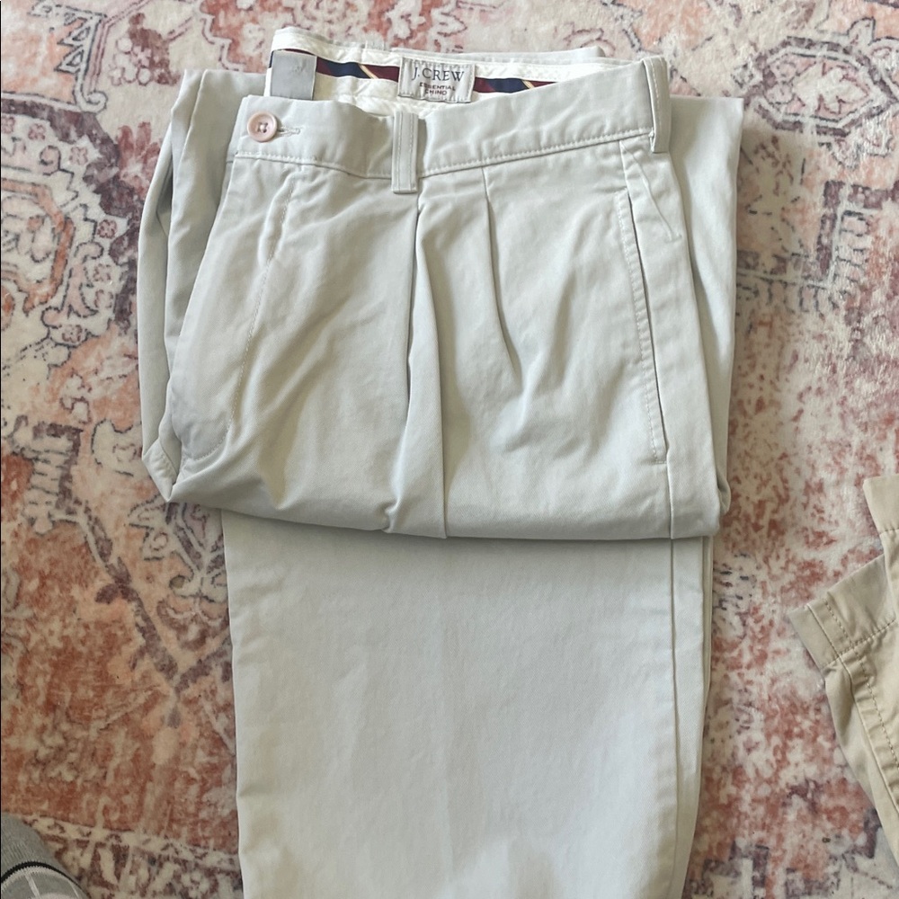 J. Crew Men's Khaki Chinos